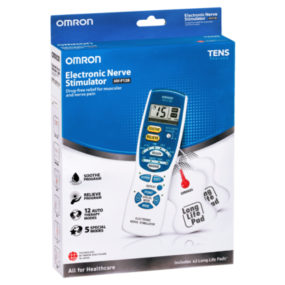 Omron Electronic Nerve Stimulator with LCD Screen (HV-F128)