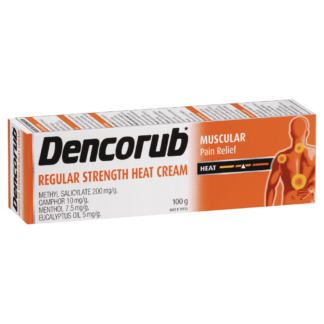 Dencorub Regular Strength Heat Cream 100g