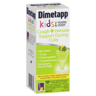 Dimetapp Kids 2 Years & Over Cough + Immune Support During Cold 200mL