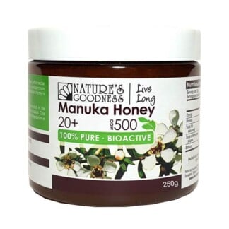 Nature's Goodness Manuka Honey 250g 20+ MGO 500