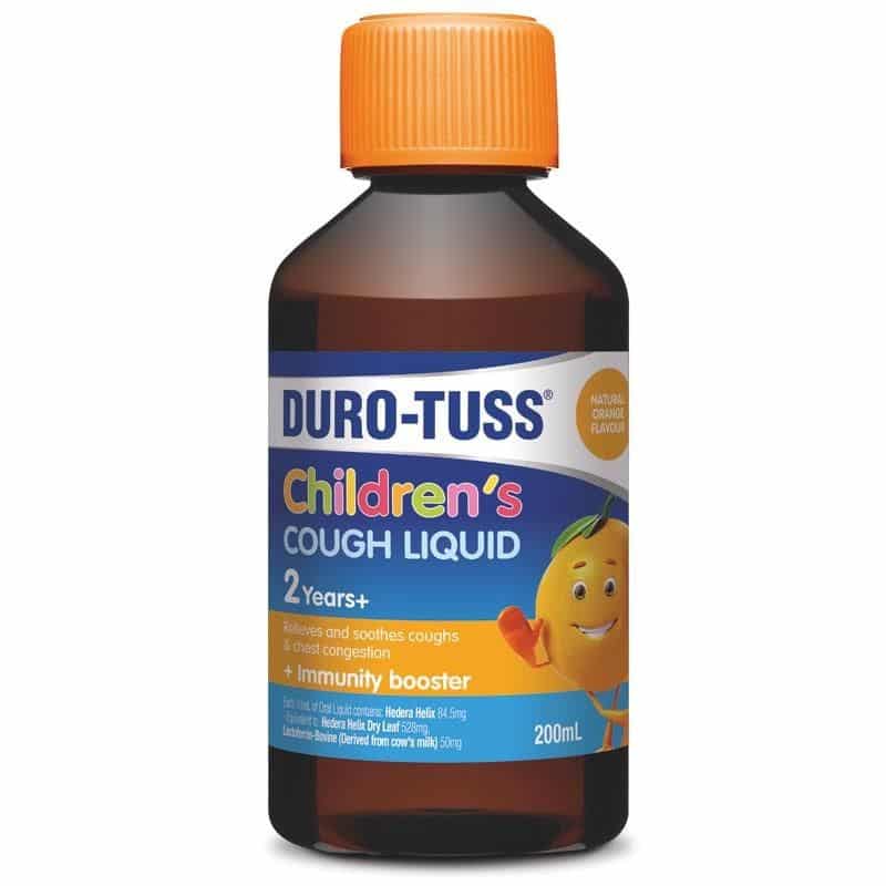 DuroTuss Children's Cough Liquid 200mL Orange Flavour – Discount Chemist