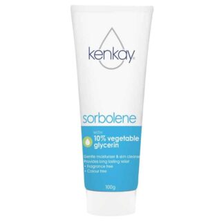 Kenkay Sorbolene with 10% Vegetable Glycerin Cream 100g