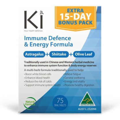 Ki Immune Defence & Energy Formula 75 Tablets