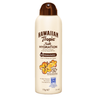 Hawaiian Tropic Silk Hydration SPF 50+ Sunscreen Spray 175g