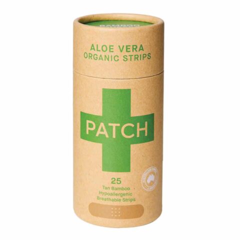 Patch Bamboo 25 Adhesive Organic Aloe Vera Strips