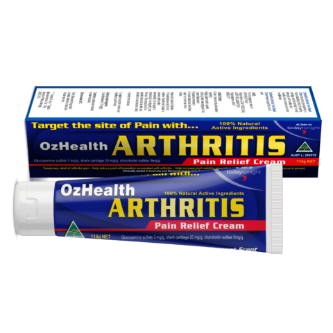 OzHealth Arthritis Pain Relief Cream 114g