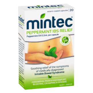 Mintec Peppermint IBS Relief 20 Capsules