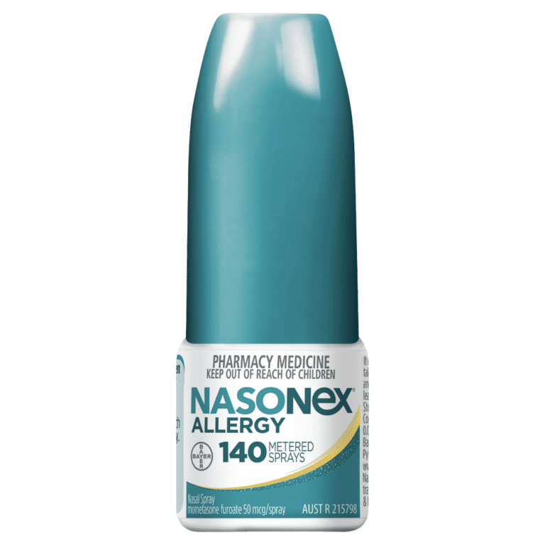 Nasonex Allergy Non-Drowsy 24 Hour Nasal Spray Twin Pack 2 x 140 Sprays