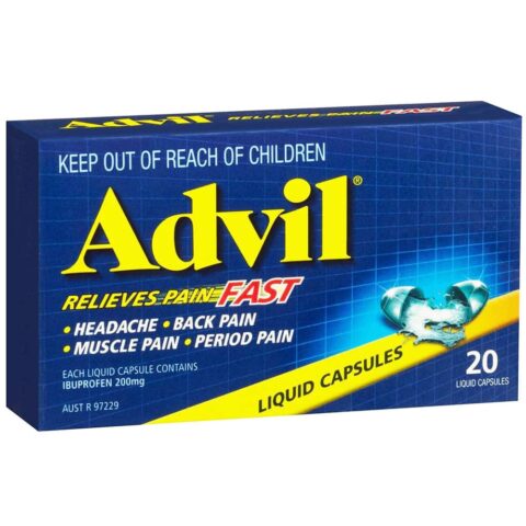 Advil 20 Liquid Capsules – Discount Chemist