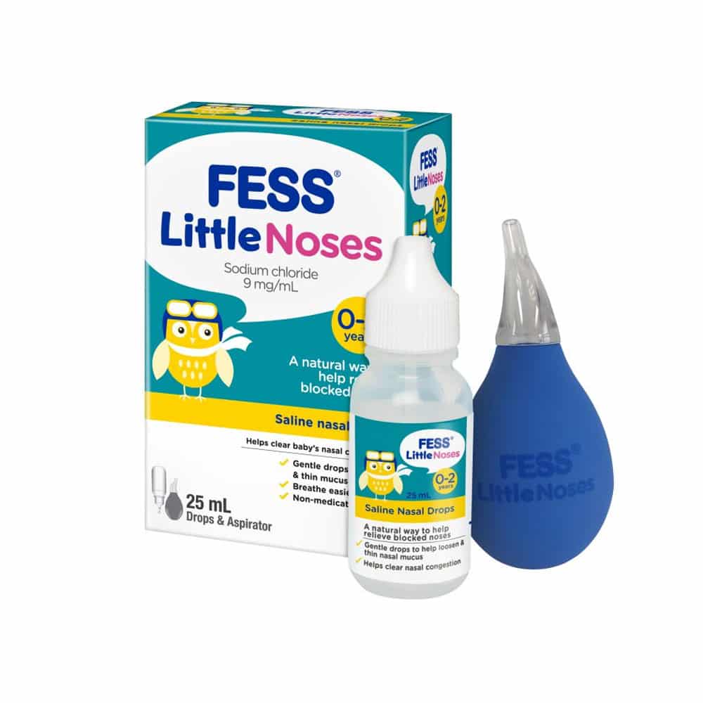 Fess Little Noses Saline Nasal Drops 