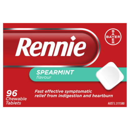 Rennie 96 Chewable Tablets - Spearmint