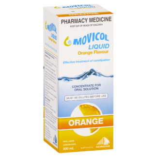 MOVICOL Liquid Constipation Relief 500mL Concentrate - Orange Flavour