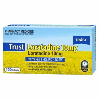 TRUST Loratadine 10mg 100 Tablets