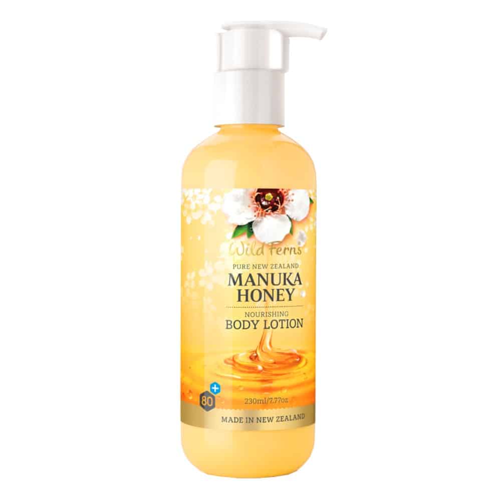 Wild Ferns Manuka Honey Nourishing Body Lotion 230mL Soothing Skin Treatment