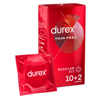 Durex Thin Feel Regular Fit 10 + 2 Condoms