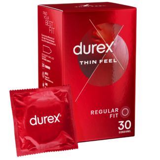 Durex Thin Feel Regular Fit 30 Condoms