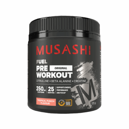 MUSASHI PRE WORKOUT 225g - Tropical Punch