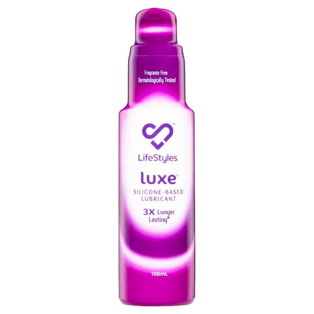 LifeStyles Luxe Silicone-Based Lubricant 100mL 3X Longer Lasting Lube