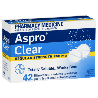 Aspro Clear Regular Strength 42 Tablets