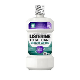 Listerine Total Care Bright White Mouthwash 1 Litre