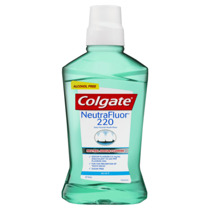 Colgate NeutraFluor 220 Mouth Rinse 473mL - Mint