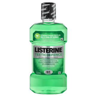 Listerine Teeth Defence Mouthwash 500mL