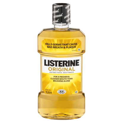 Listerine Original Mouthwash 1 Litre