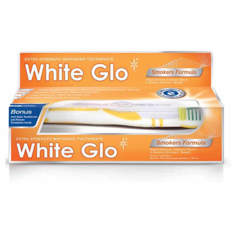 white glo toothpaste