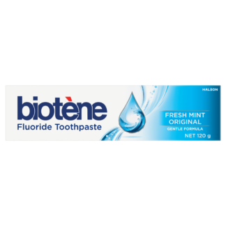 Biotene Dry Mouth Relief Fluoride Toothpaste 120g - Fresh Mint Original Gentle