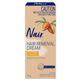 Nair Sensitive Hair Removal Cream Face & Body 75g