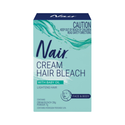 Nair Cream Hair Bleach For Face & Body 1 Pack