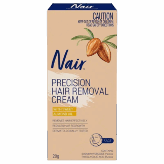 Nair Sensitive Precision Hair Removal Cream For Face 20g