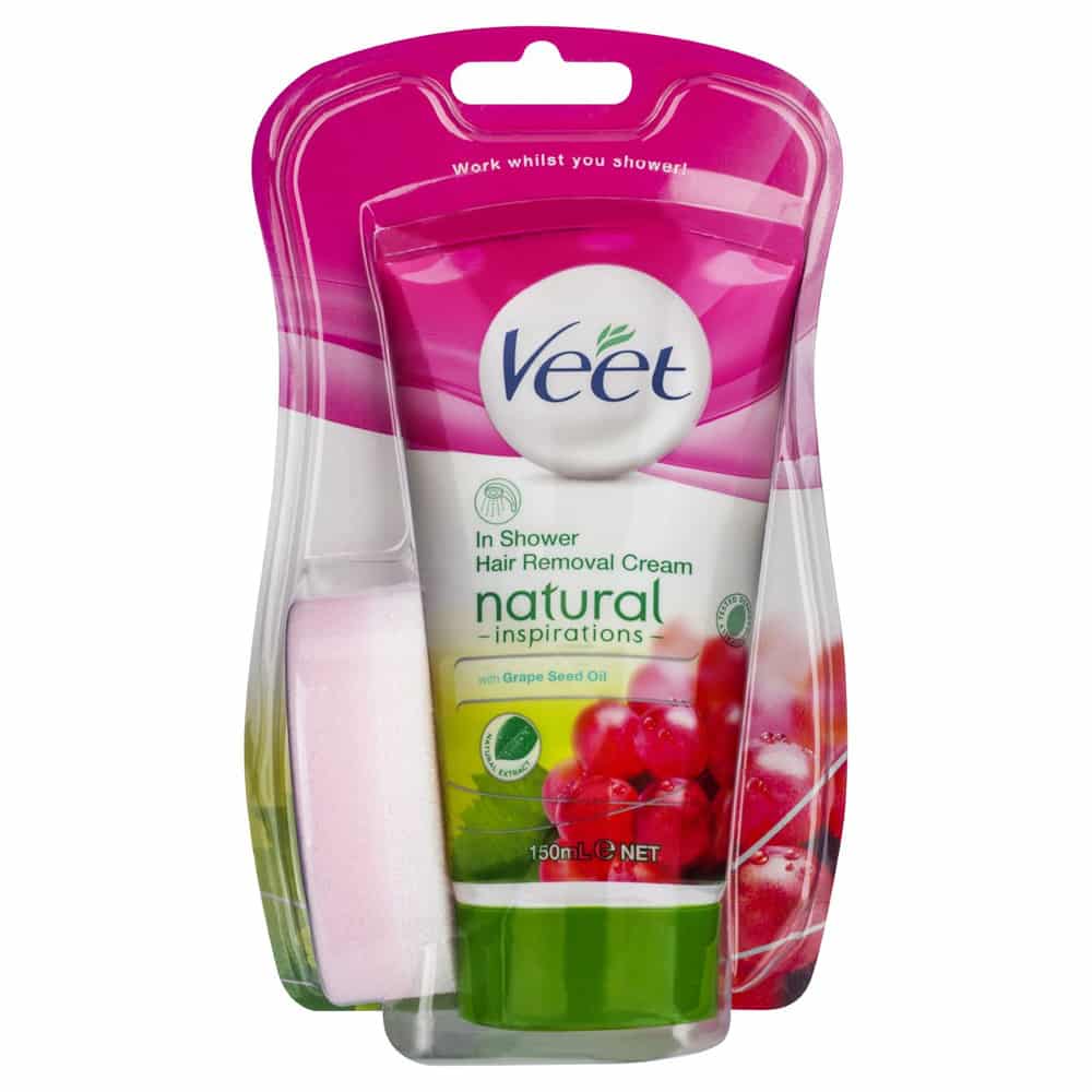 Veet Natural Inspirations In Shower Hair Removal Cream