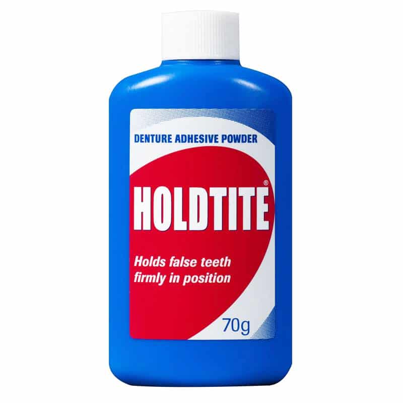 Holdtite Denture Adhesive Powder 70g Discount Chemist