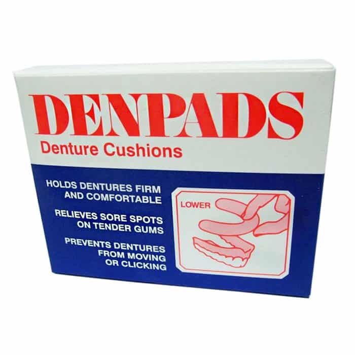 Denpads Lower Denture Cushions 5 Pack Discount Chemist 