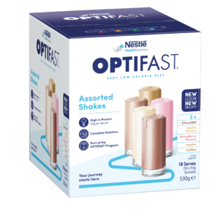 Optifast VLCD Shake Assorted 10 x 53g Sachets