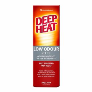 Deep Heat Low Odour Relief 100g