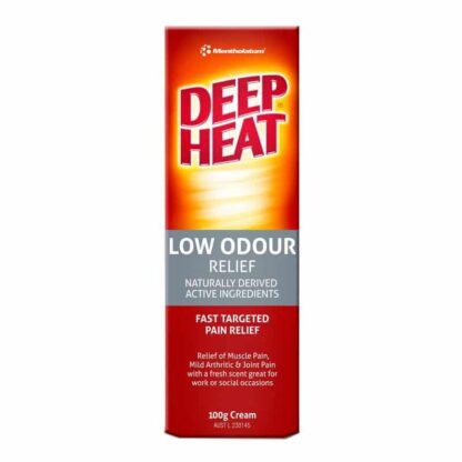 Deep Heat Low Odour Relief 100g