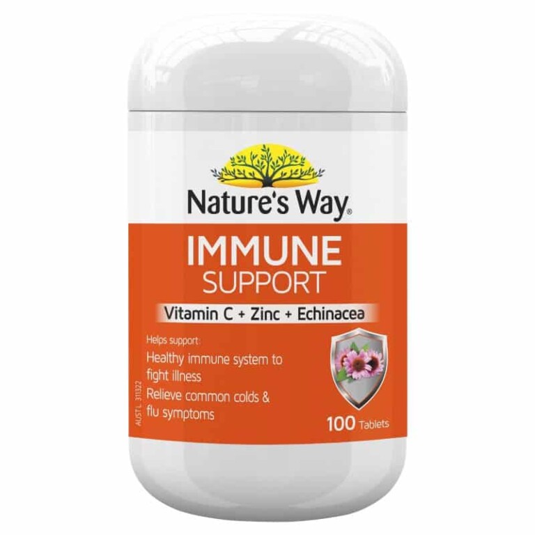 Nature's Way Immune Support 100 Tablets – Discount Chemist