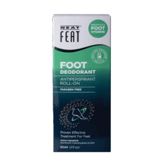 Neat Feat Foot Antiperspirant Deodorant Roll On 60mL