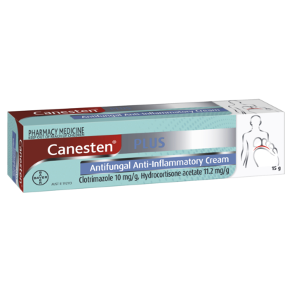 Canesten Plus Clotrimazole and Hydrocortisone Cream 15g