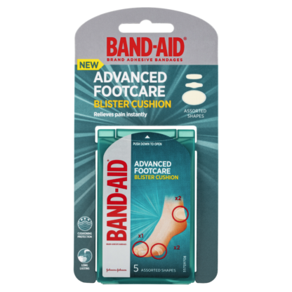 Band-Aid Advanced Footcare Blister Cushions 5 Assorted Shapes