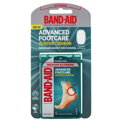 Band-Aid Advanced Footcare Blister Cushions 5 Medium Extreme