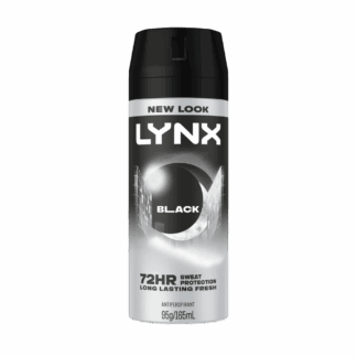 LYNX ANTIPERSPIRANT AEROSOL BLACK 165 ML