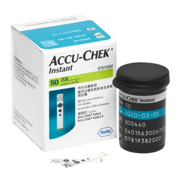 Accu chek instant 50 test strips discount chemist