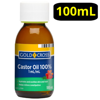 Gold Cross Castor Oil 100% 100mL
