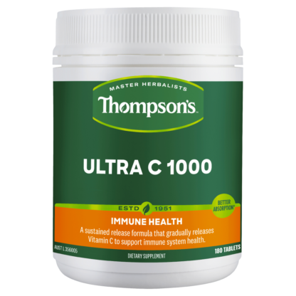 Thompson's Ultra C 1000 180 Sustained Release Tablets