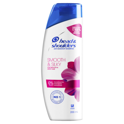 Head & Shoulders Smooth & Silky Anti-Dandruff Shampoo 200mL