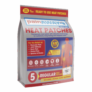 Pain Away Heat Patches Reg x 5 Pack