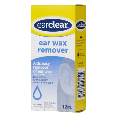 EarClear Ear Wax Remover 12mL Ear Drops